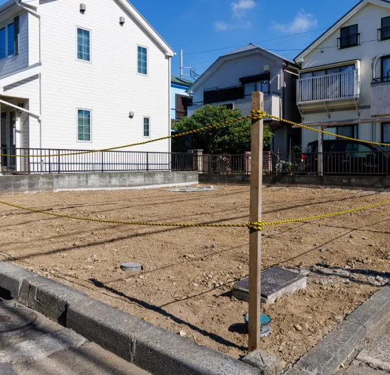 住宅の建て替えに伴う解体