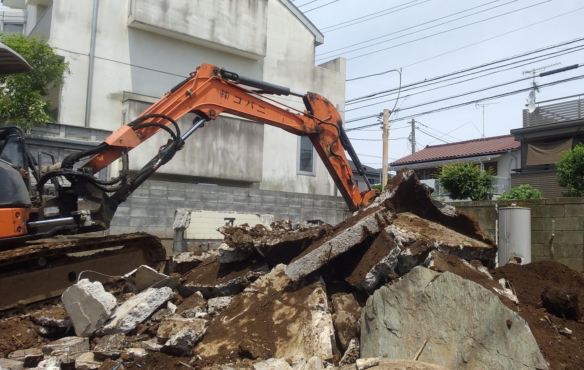 家屋解体工事の流れ