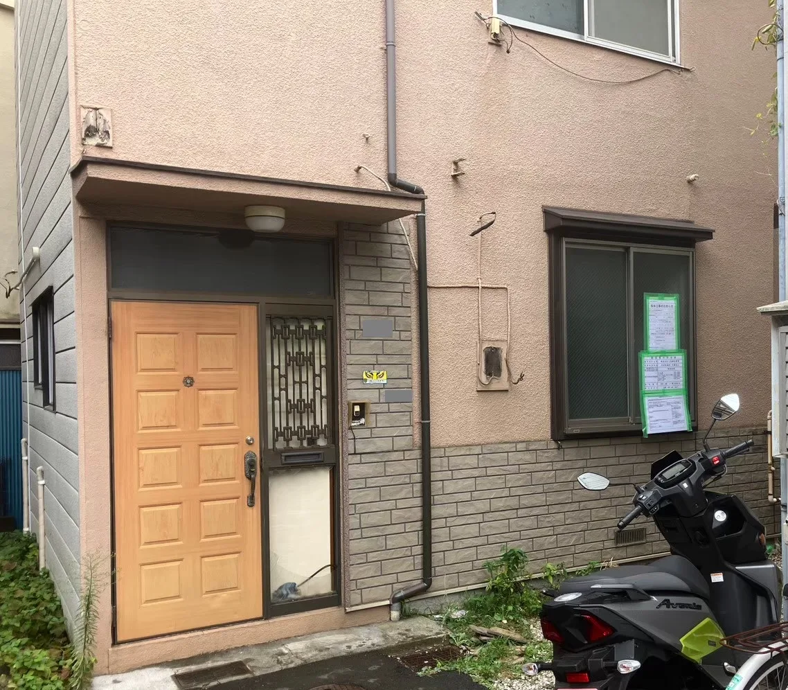 蒲田 住宅解体工事前の様子