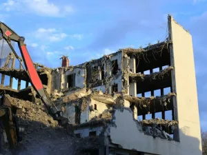 ビル解体工事方法